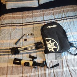 Meade Telescope With Backpack