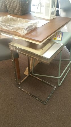 Mirrored side table brand new