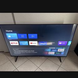 Huge 75” 4k Hisense Smart Led Ultra Thin Bluetooth 