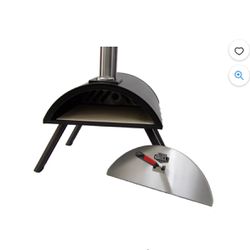 Expert Grill 15" Charcoal Pizza Oven, Black