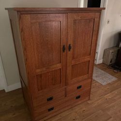 Mission Style Media Console