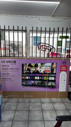 LG QNED 85” smart TV