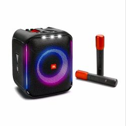 Partybox Encore Portable Wireless Karaoke Party Speaker with 2 Microphone