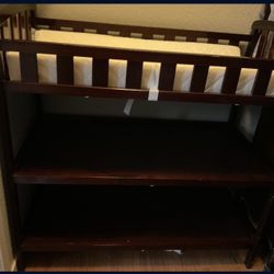 Wooden Baby Changing Station 