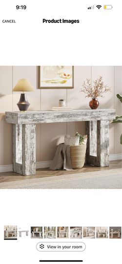 Console table