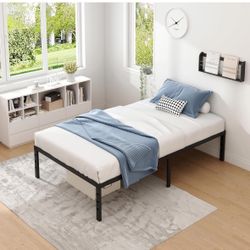 New Twin Size Bed Frame $50 Or 190$ With Nice Mattress Included 