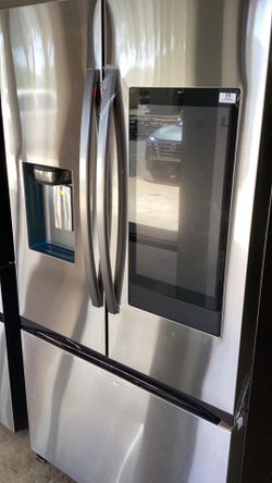 French door mega capacity, counter depth, Fridge with family hub