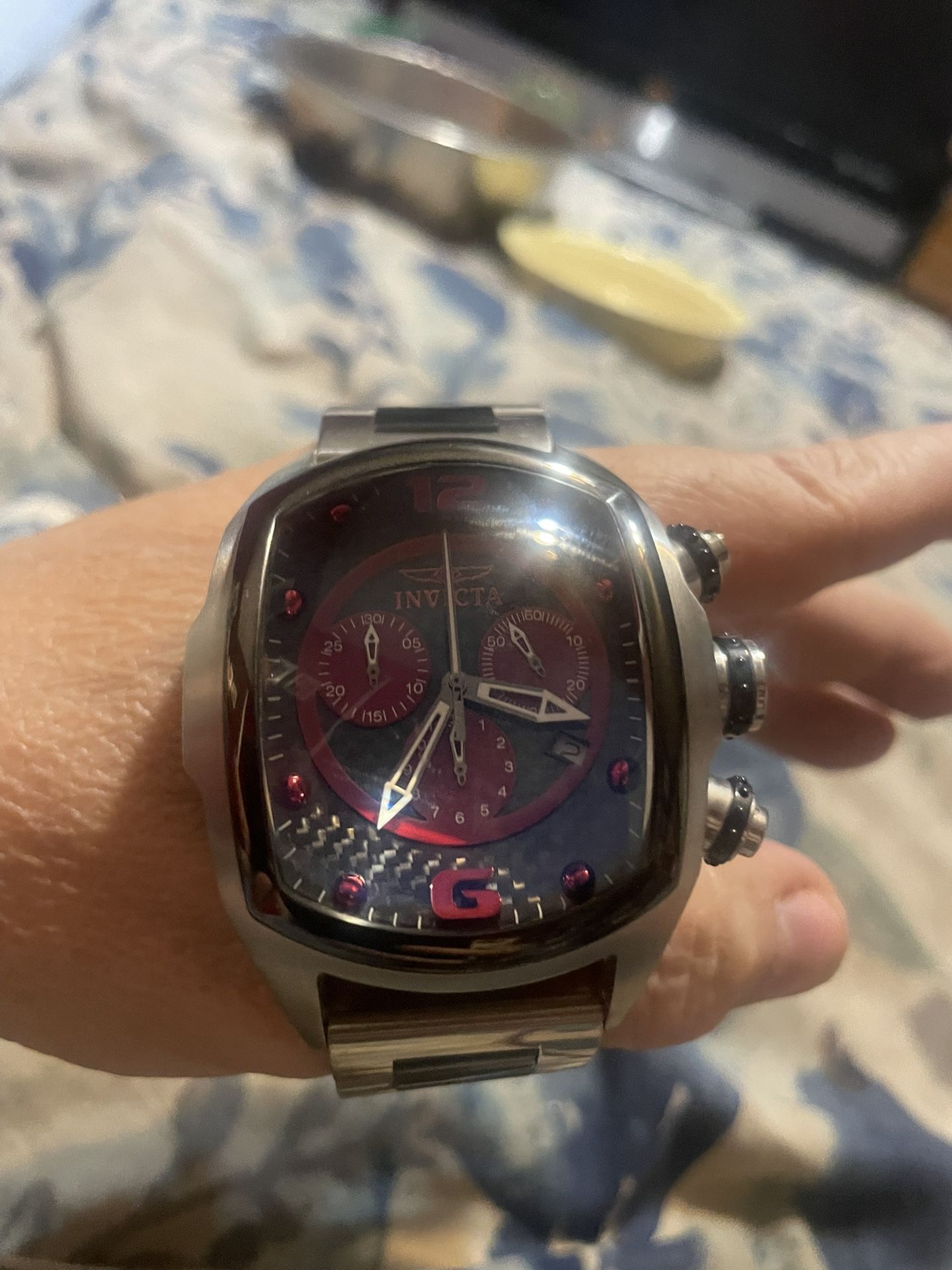 Mens Invicta Lupah Revolution Chronograph Watch