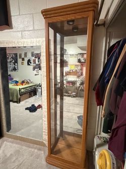 Glass Display Curio Cabinet