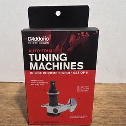 D’Addario auto-trim tuning machines