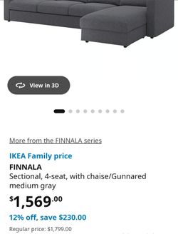 Ikea sectional sofa