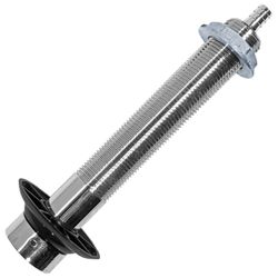 Beer Shank With Nipple Assembly 6-1/8" Stainless Steel 3/16" I.D. BORE