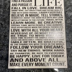 Home Goods Wall Decor Sign 