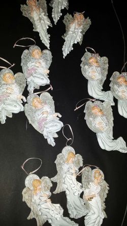 12 pieces hanging angels