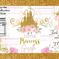 Party Decor, Cake Toppers, Invitations, Chip Bag, Coloring Books, Caprisun Labels