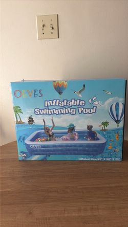 Inflatable swimming pool