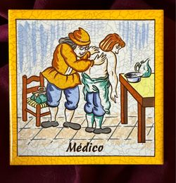 Wall Hanging Medical Doctor Tile - Medico