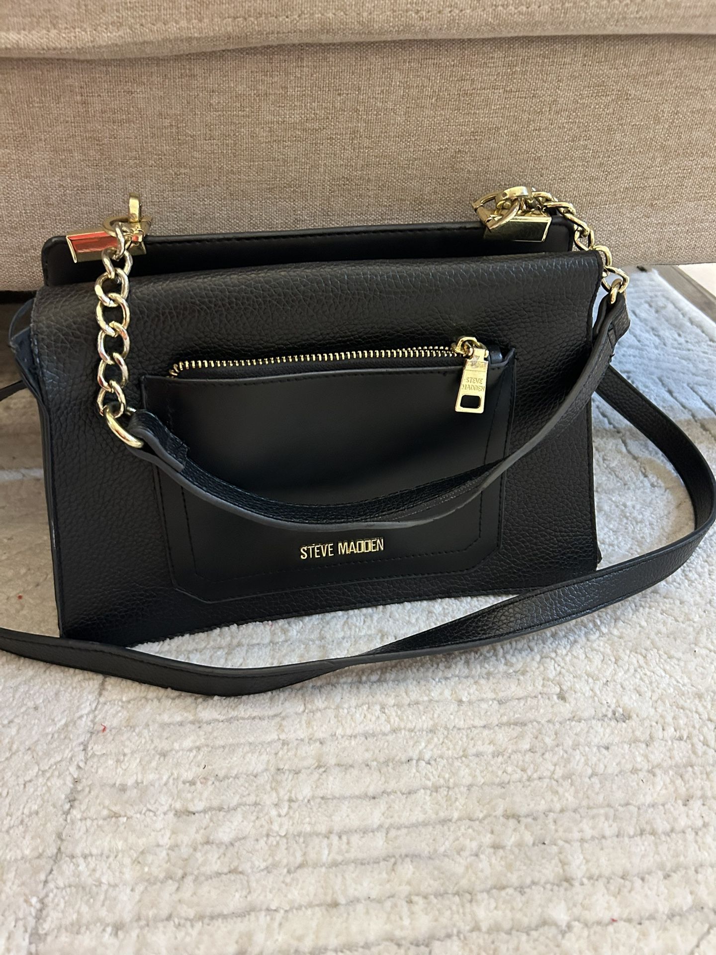 Steve Madden Black Crossbody Bag