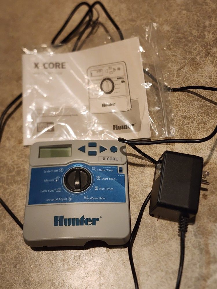 Hunter X-CORE 4 Station Indoor Irrigation Controller