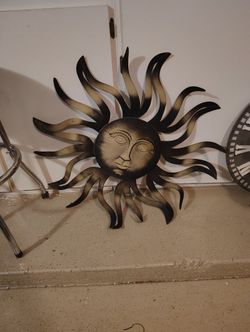 Extra Large Metal Sun