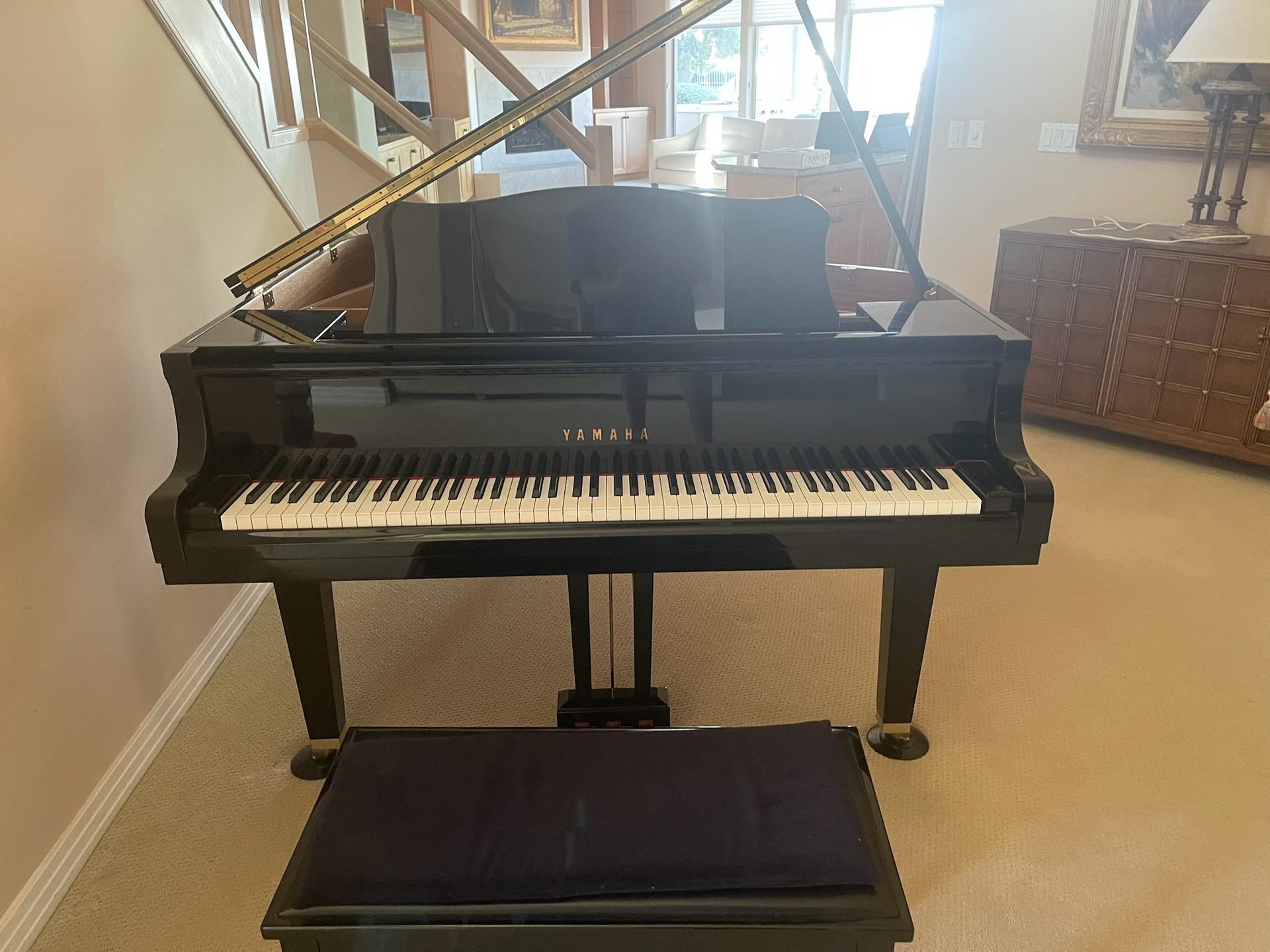 Beautiful Baby Grand Piano
