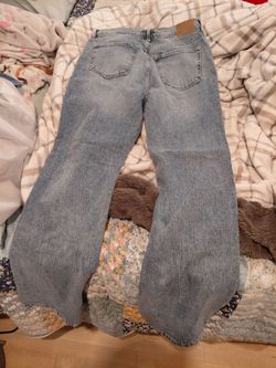 Light Wash Wide Leg Jeans Aeropostal
