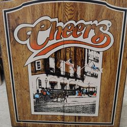 Vintage 1989 Cheers Dartboard 