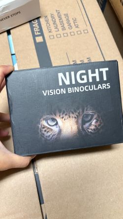 Night Vision Binoculars – Compact & Lightweight – Open Box – $30
