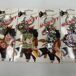 One piece keychains