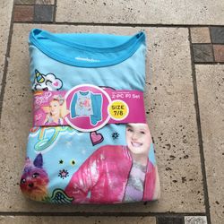 NWT Jojo Siwa Fleece 2pcs Pj Set Size 7/8 10/12