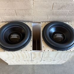 Mrmusicman CHAOS 15 Inch Subwoofers /6k - $1100