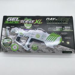Day N' Nite Edition Gel Blaster Surge XL, Glow In the Dark. Brand New + 15,000
