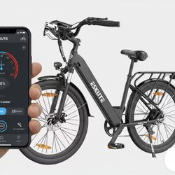 ESKUTE Polluno Plus Electric Commuter Bike 28" Tires 250W Motor 36V 20Ah Battery