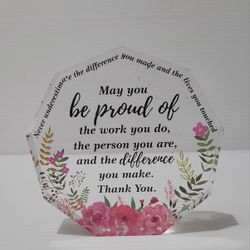 Mothers Day Mum Birthday Gifts Acrylic Plaque Ornaments May You For Mum Gifts
