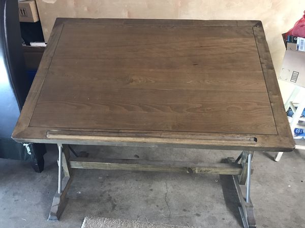 Vintage Inspired Drafting Table World Market For Sale In Napa