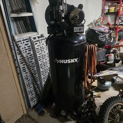 Husky 60 gallon air compressor