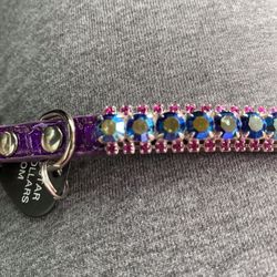 Rock Star Crystal pet collar