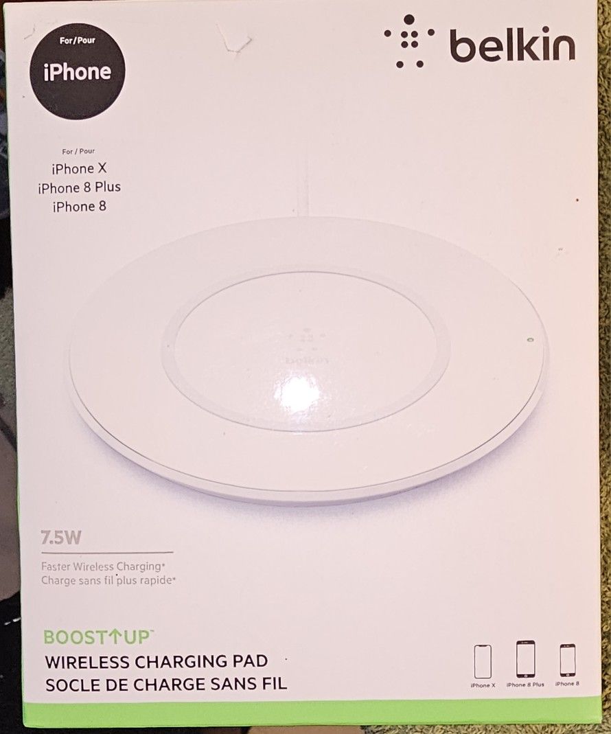New! Belkin Wireless Charging Pad iPhone