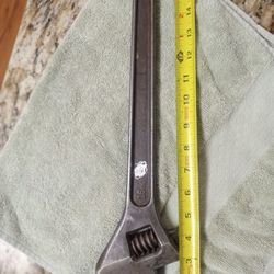 Proto 16 Crescent Adjustable Wrench 