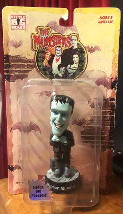 Little Big Heads Extremely Rare The Munsters Herman Munster 1999