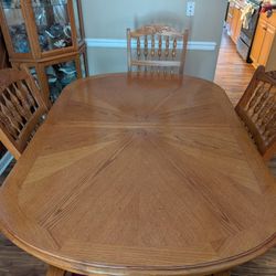 Dining Room Table With Buffet And Hutch