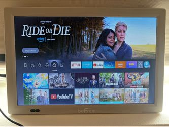 Portable rechargeable TV