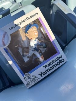 Yoshinobu Yamamoto Bobblehead Dodgers