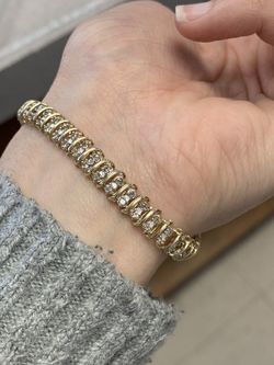 10k yellow gold bracelet