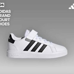 👟 Brand New Adidas Kids Grand Court Shoes – Size 2 👟