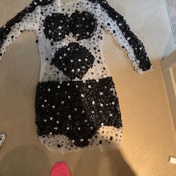 Cocktail See Through Dress