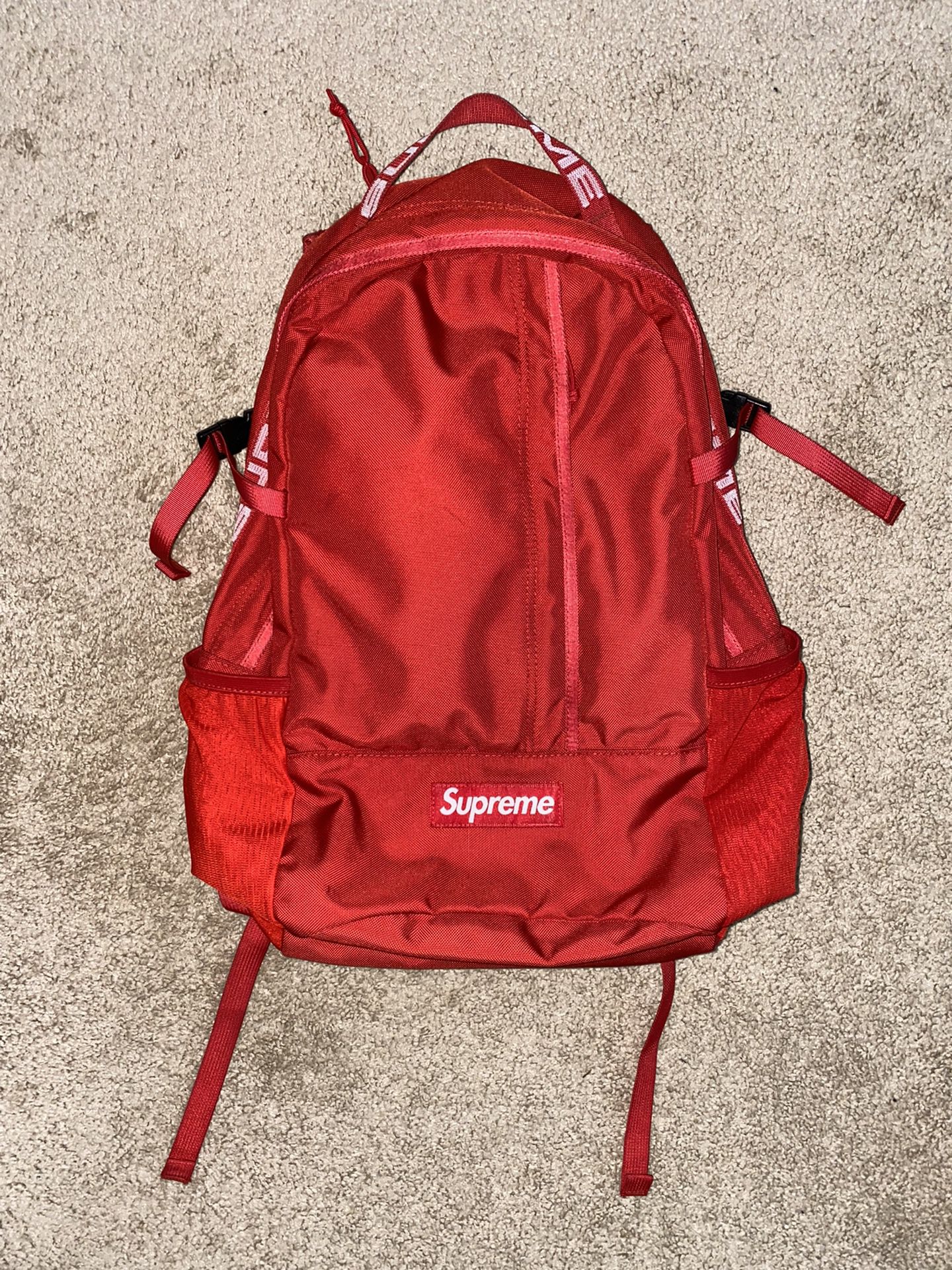 Supreme SS18 Backpack (RED)