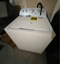 Electric top load washer
