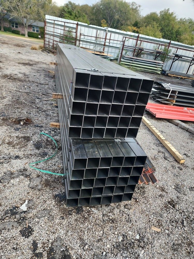 4x4x20ft Steel Tubing for Sale in Dallas, TX OfferUp