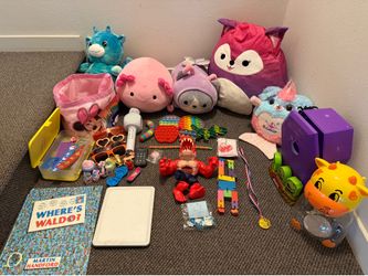 Kids fun assorted toy lot